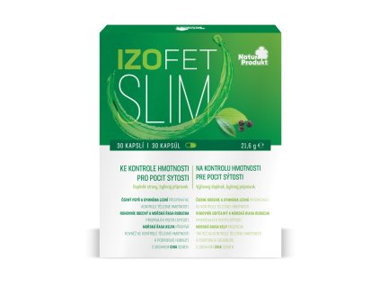 Naturprodukt Izofet Slim ke kontrole hmotnosti 30 cps