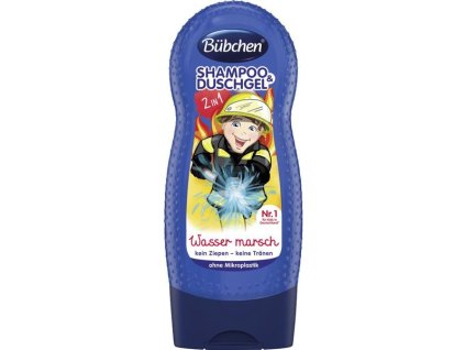 Bübchen Kids Šampon a sprchový gel - Hasič 230 ml