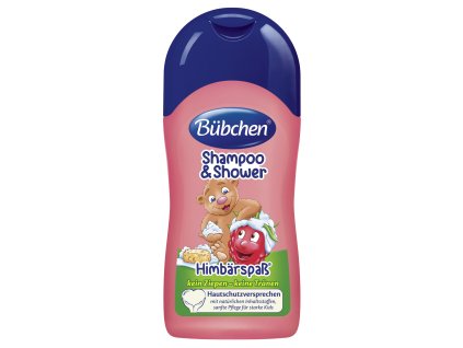 Bübchen Kids Šampon a sprchový gel MALINA 50 ml