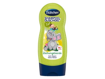 Bübchen Kids Šampon a sprchový gel DŽUNGLE