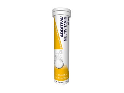 Additiva Multivitamin+Mineral MANDARINKA šum.tabl. 20 ks