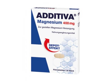 Additiva Magnesium 400 Mg, tablety 30 tbl