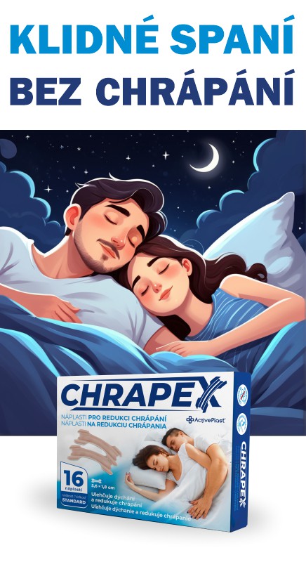 Naturprodukt CHRAPEX náplasti proti chrápání
