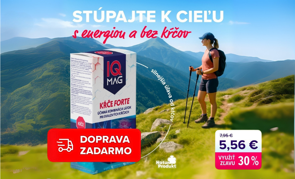 IQ Mag Organic 2+1 Zadarmo