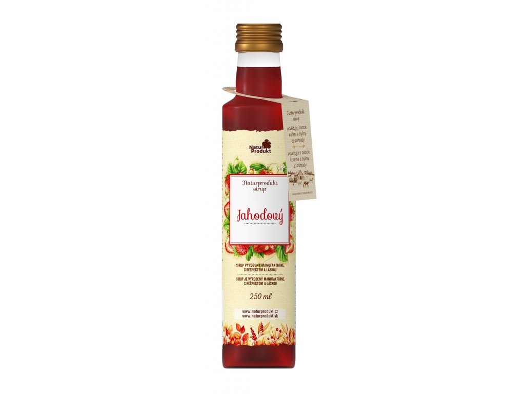 Naturprodukt Sirup Jahodový 250 ml