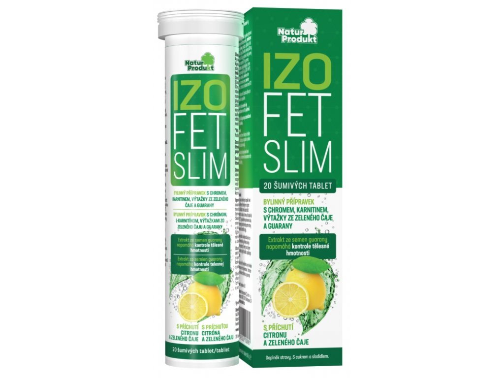 Naturprodukt Izofet Slim, šumivý