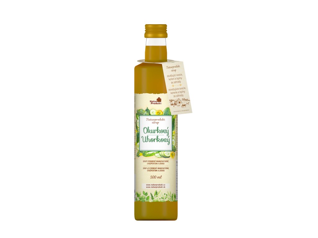 Naturprodukt Sirup Uhorkový 500 ml
