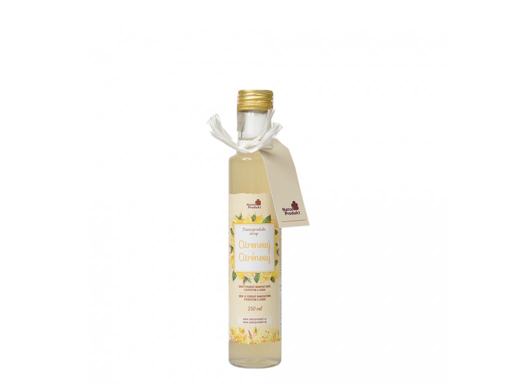 Naturprodukt Sirup Citrónový 250 ml