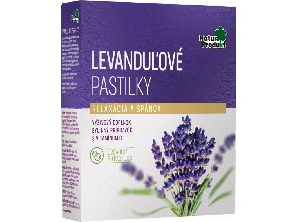 Levanduľové pastilky