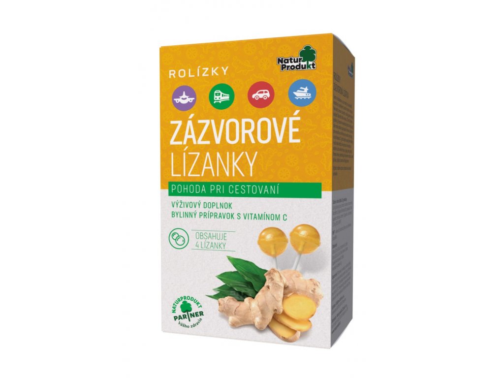 ROLÍZKY Zázvorové lízanky