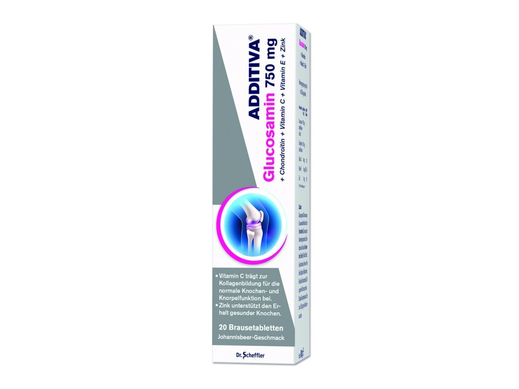 Additiva Glucosamin+Chondroitin+vit.C+Vit.E+Zinok 20 tbl