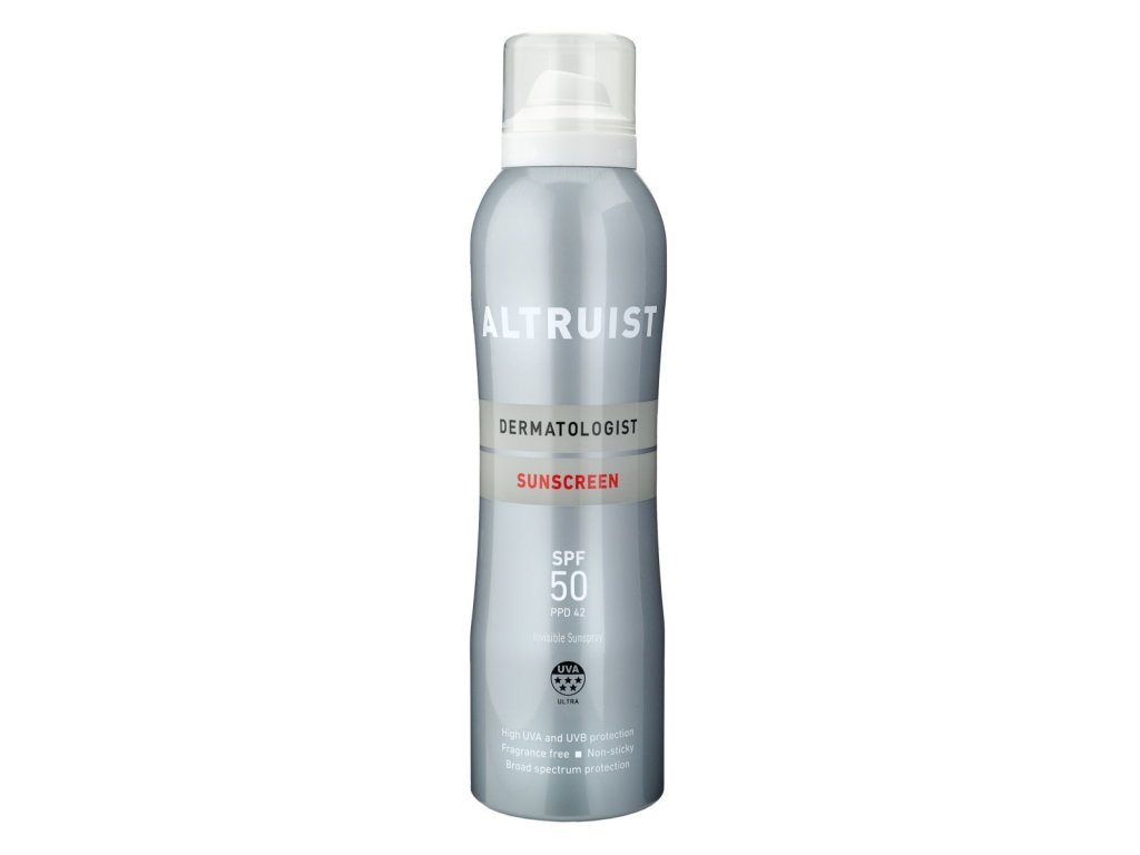 Altruist Neviditelný opalovací sprej SPF 50