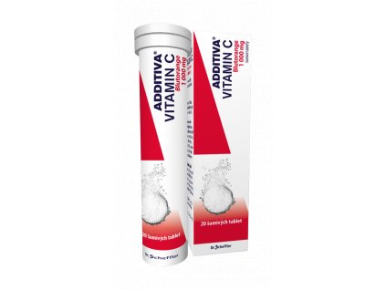 Additiva Vitamin C Blutorange šumivé tablety