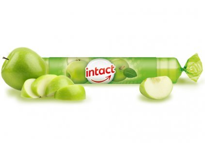 Intact hroznový cukor s vitamínom C jablko