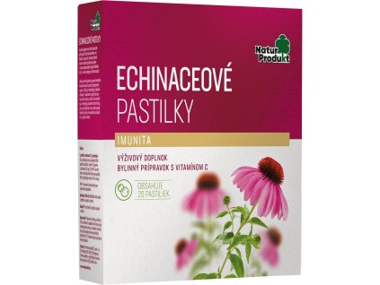 Naturprodukt Echinaceové pastilky