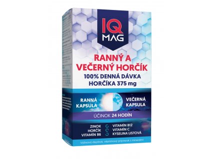 IQ Magnesium ráno a večer