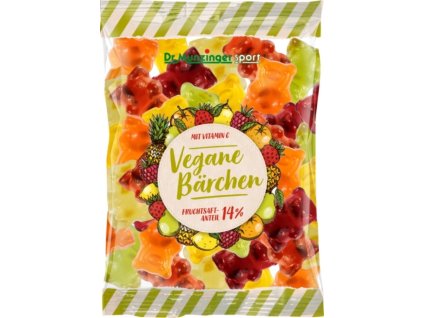 Vegan gumené medvedíky s vitamínom C, Dr. Munzinger sport.,