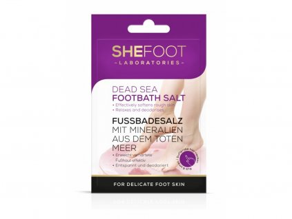 SheFoot Soľ do kúpeľa z Mŕtveho mora 55 g