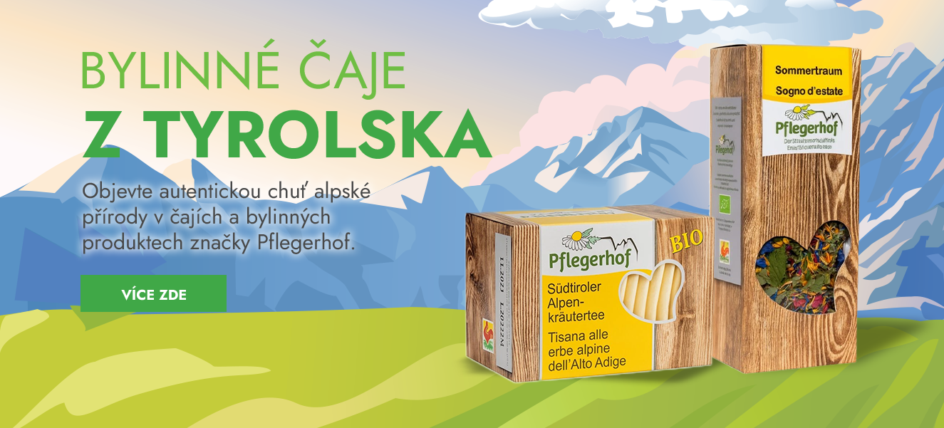 Bylinné čaje z Tyrolska