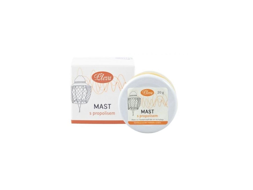 Mast s propolisem 20 g Pleva