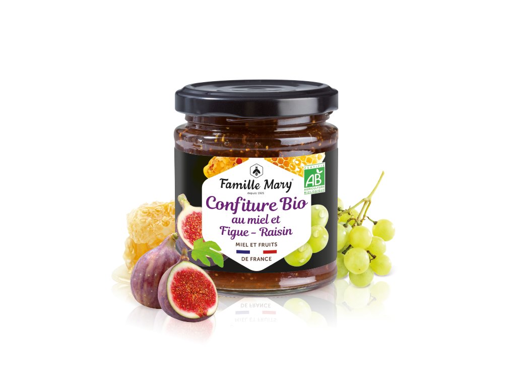 confiture bio miel figue raisin 1