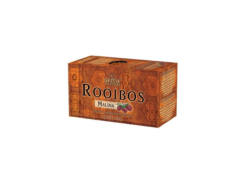 Rooibos Malina 20 n.s. přebal GREŠÍK