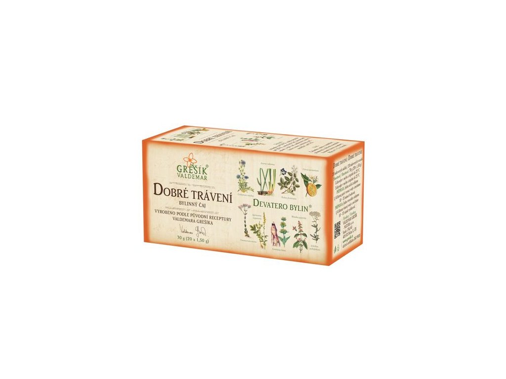 Dobré trávení 20 n.s. GREŠÍK Devatero bylin