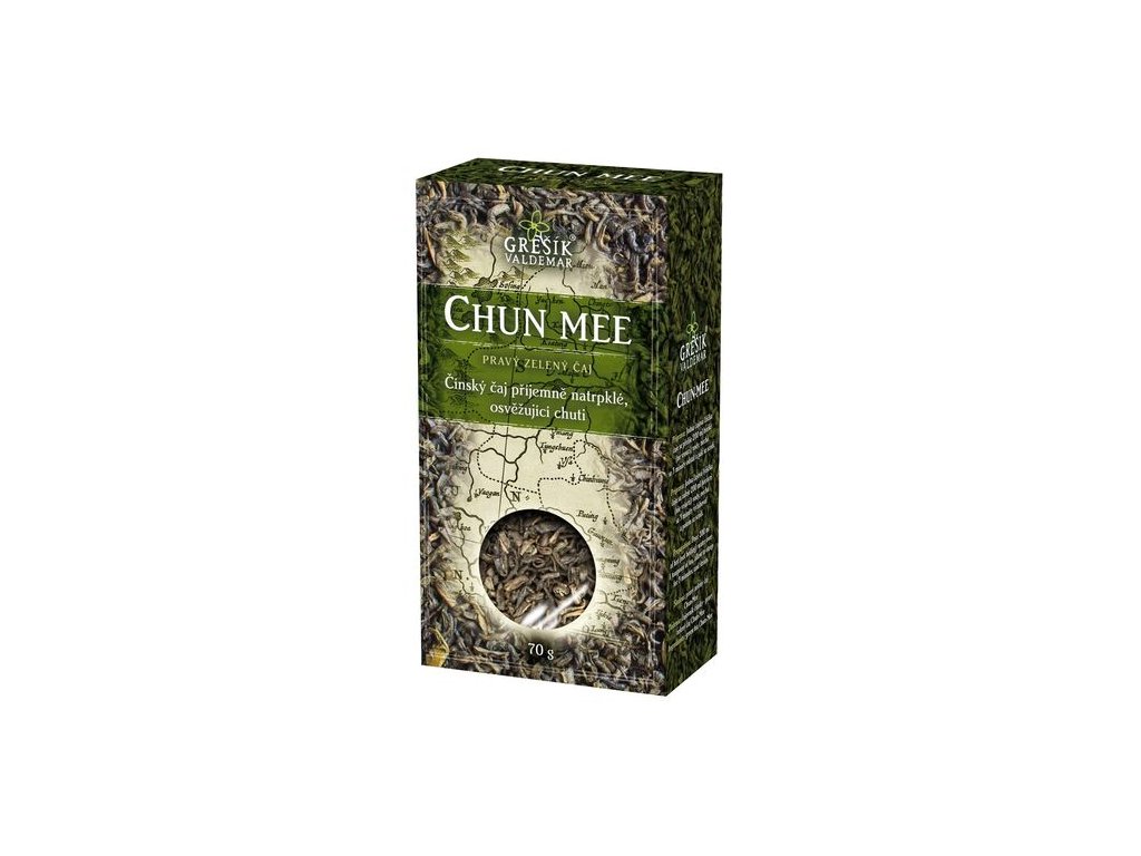 Chun Mee z.č. 70 g krab. GREŠÍK Čaje 4 světadílů