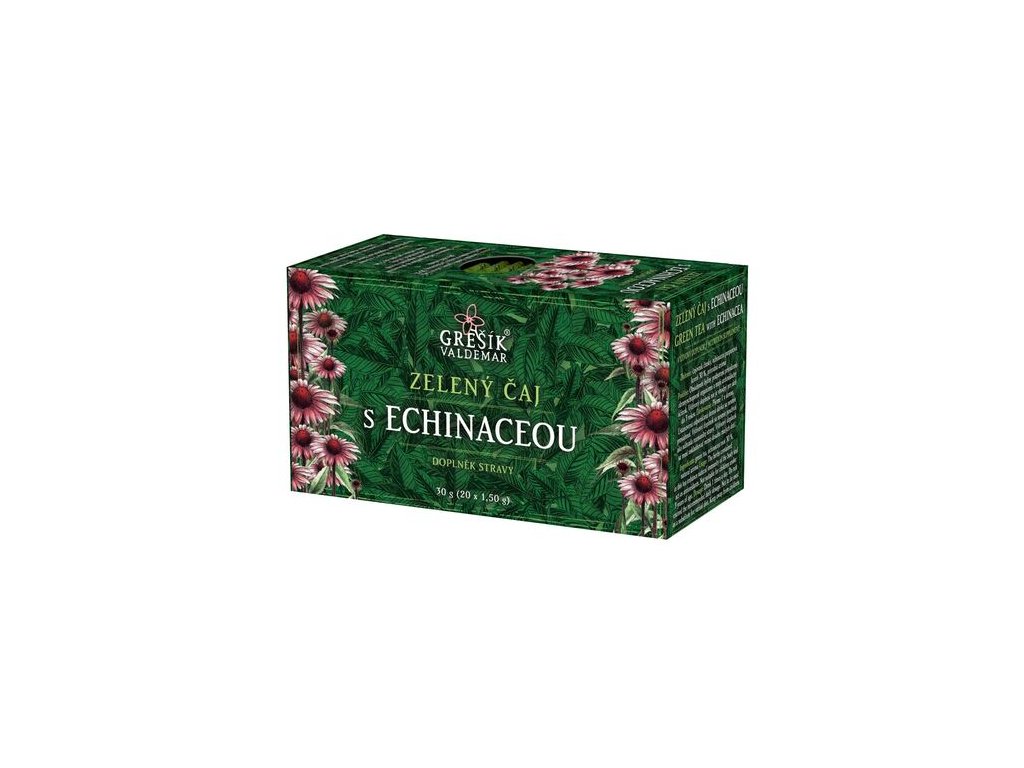 Zel. čaj s echinaceou 20 n.s. přebal GREŠÍK - Z