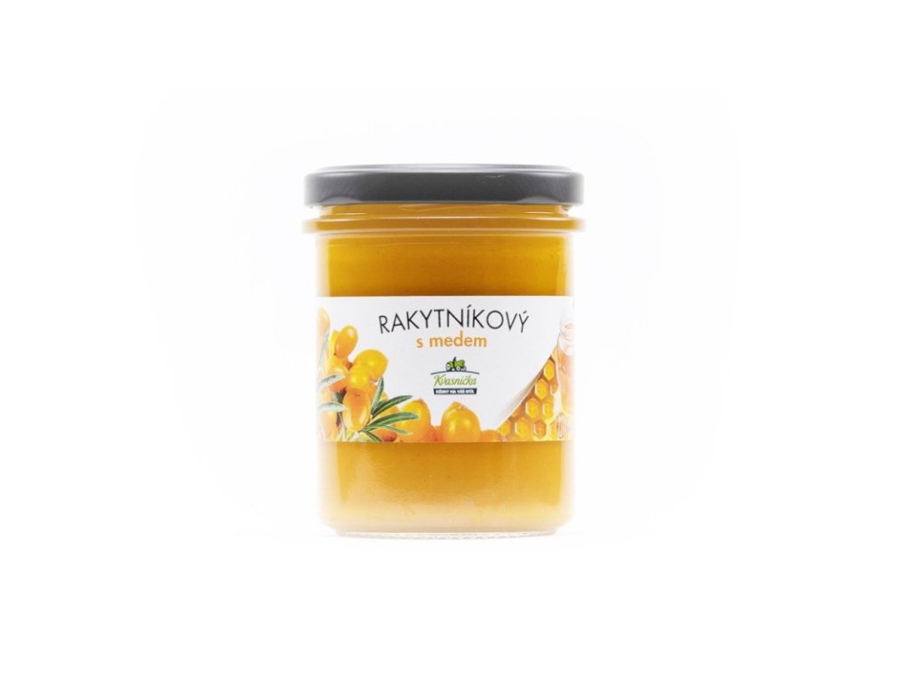 rakytnikovy dzem s medem pasirovany 200 gr