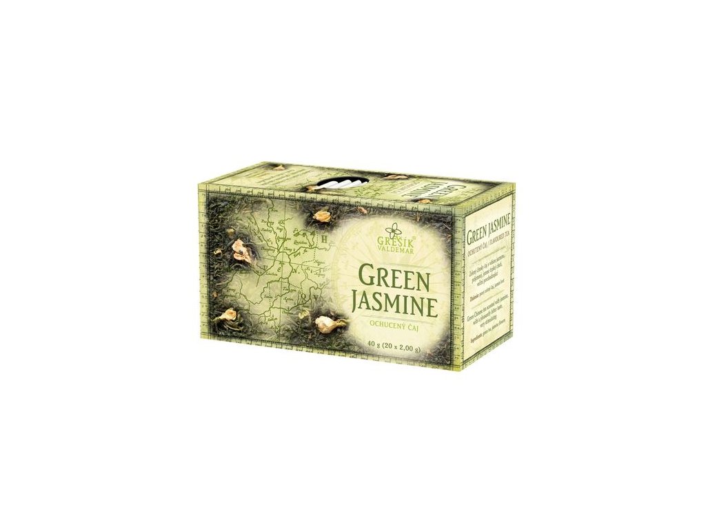 Green Jasmine 20 n.s. přebal GREŠÍK Zelený čaj
