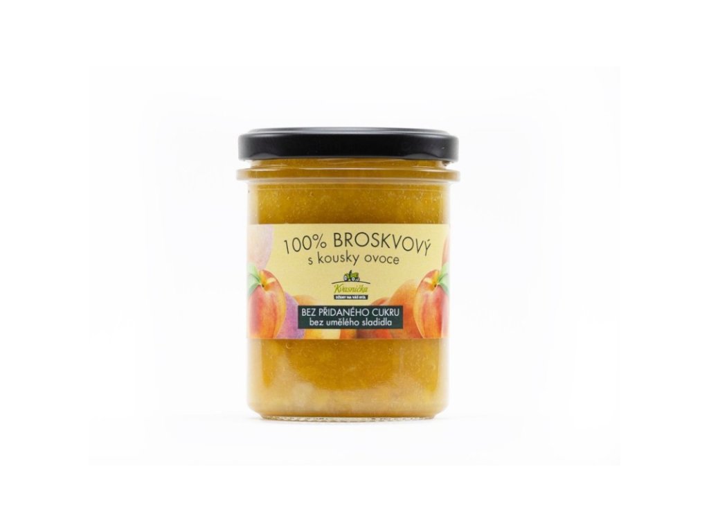 100 broskvovy dzem bez pridaneho cukru 200 gr