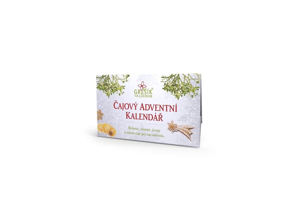 Čajový adventní kalendář 24 n.s. přebal GREŠÍK