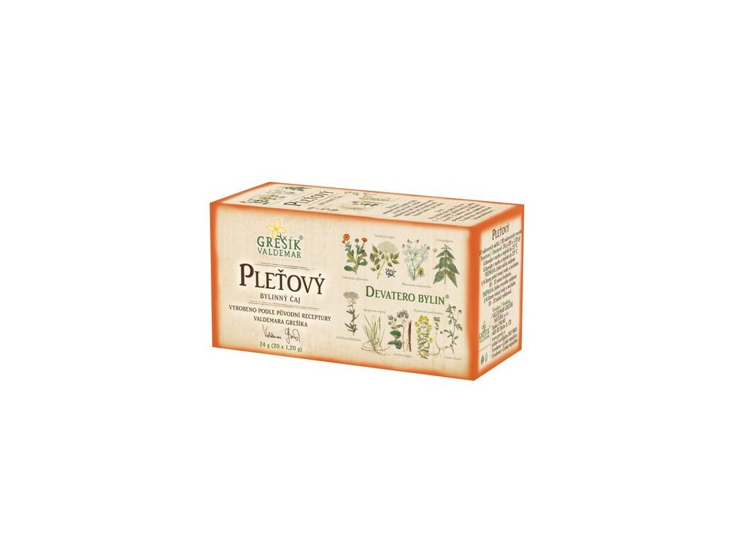 Pleťový 20 n.s. GREŠÍK Devatero bylin
