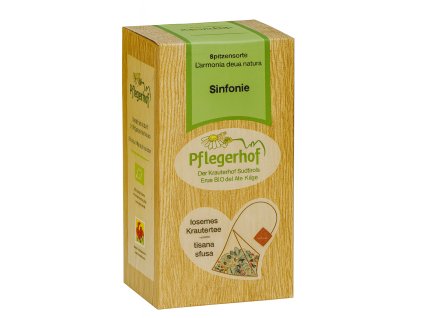 Pflegerhof Symfonie (20 ovocných biologicky odbouratelných bylinných pyramidových sáčků) 30g