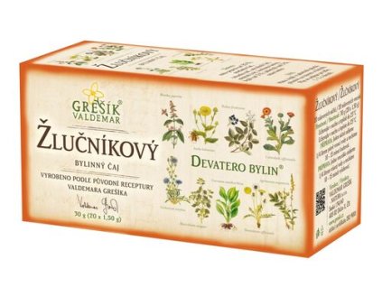 Žlučníkový 20 n.s. GREŠÍK Devatero bylin