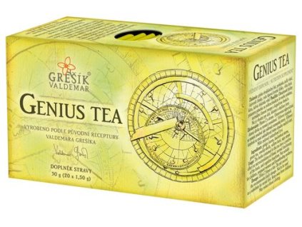 Genius Tea 20 n.s. přebal GREŠÍK - Z