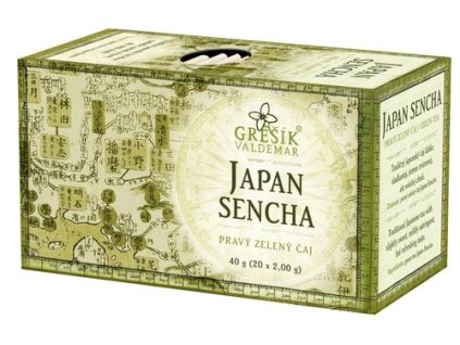 Japan Sencha 20 n.s. přebal GREŠÍK Zelený čaj