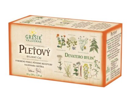 Pleťový 20 n.s. GREŠÍK Devatero bylin