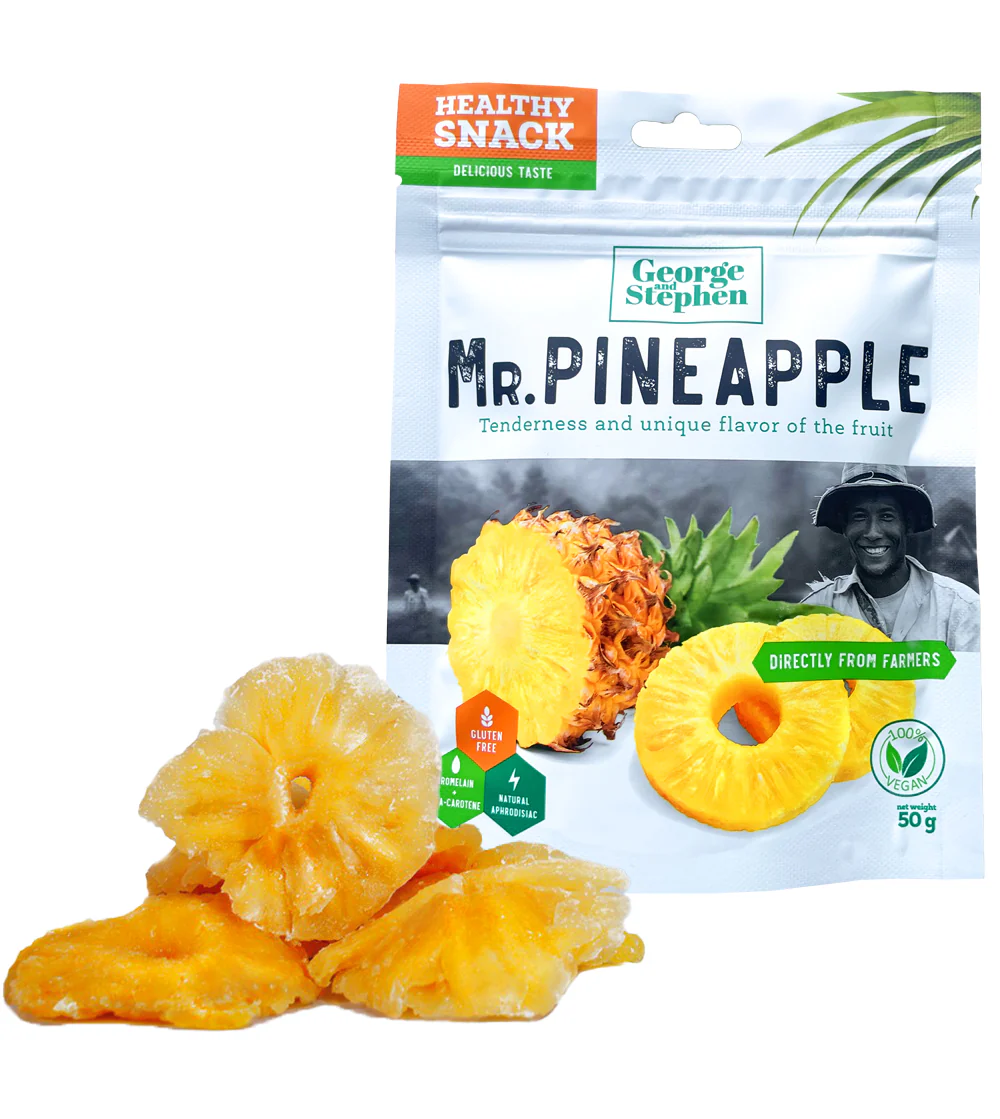 MR. PINEAPPLE | Sušený ananas Množství: 50g