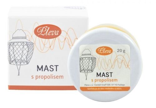 Mast s propolisem 20 g Pleva