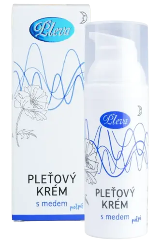 Pleť. krém s medem noční 50 g Pleva