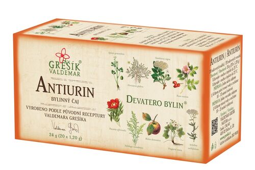 Levně Antiurin 20 n.s. GREŠÍK Devatero bylin