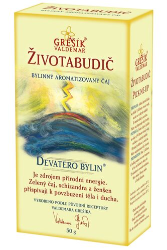 Levně Životabudič 50 g krab. GREŠÍK Devatero bylin