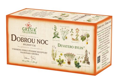 Levně Dobrou noc 20 n.s. GREŠÍK Devatero bylin