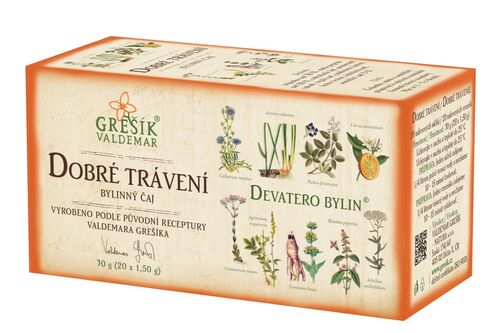 Levně Dobré trávení 20 n.s. GREŠÍK Devatero bylin