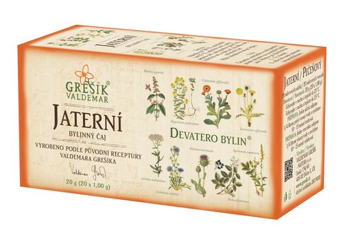 Levně Jaterní 20 n.s. GREŠÍK Devatero bylin