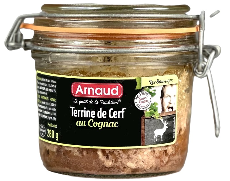 Levně Arnaud Jelení paštika s Koňakem, 280g