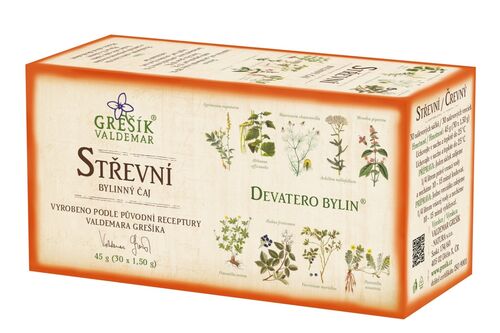 Levně Střevní 30 n.s. GREŠÍK Devatero bylin