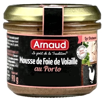 Levně Arnaud Kuřecí játrový krém s portským vínem, 90g